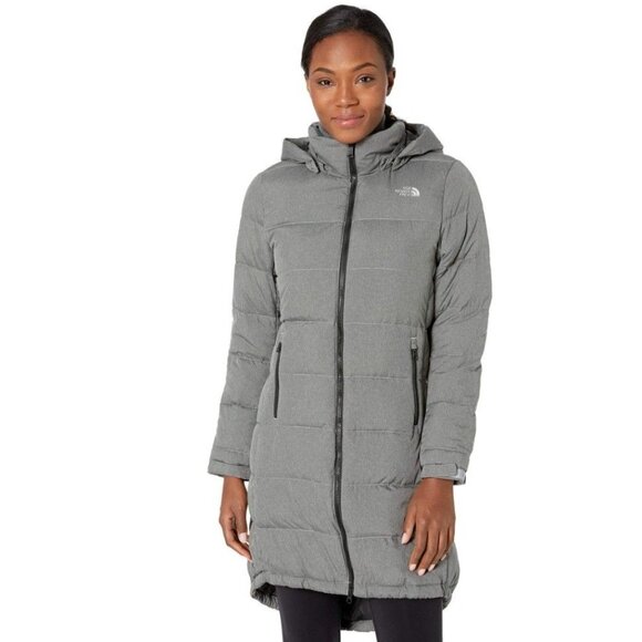 The North Face 550 Puffer Metropolis Parka III Size XS in Grey Heather - Picture 2 of 14